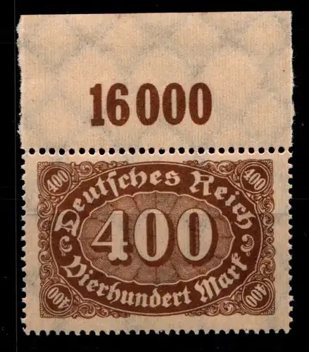 Deutsches Reich 250POR postfrisch #GS444