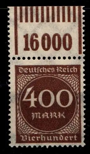 Deutsches Reich 271WOR postfrisch 1/11/1 #GS703
