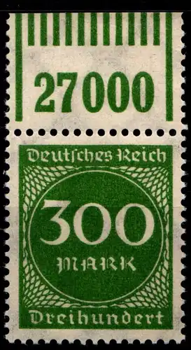 Deutsches Reich 270W OR postfrisch 1/11/1 #GX198