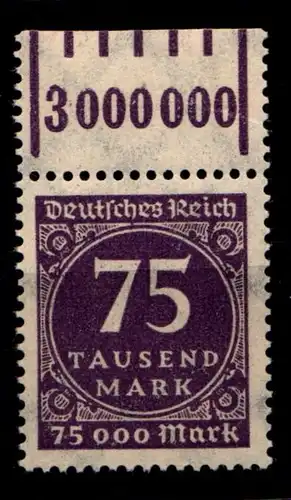 Deutsches Reich 276WOR postfrisch 1/5/1 #GS719