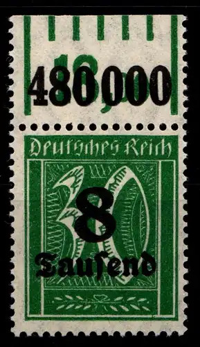 Deutsches Reich 278W OR postfrisch 1/5/1 #GX235