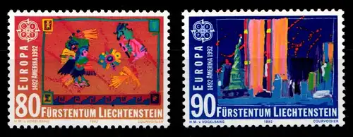 Liechtenstein 1033-1034 postfrisch #GZ088