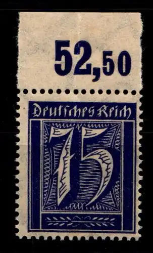 Deutsches Reich 185POR postfrisch #GS748