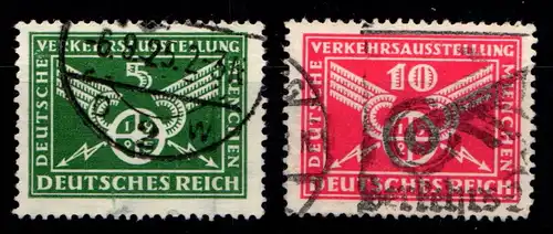 Deutsches Reich 370Y-371Y gestempelt #GM954