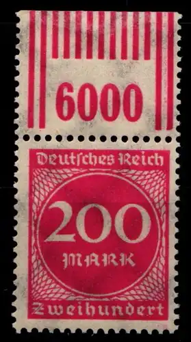 Deutsches Reich 269 WOR postfrisch WOR 2/9/2 #GS346