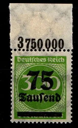 Deutsches Reich 286POR postfrisch #GS581