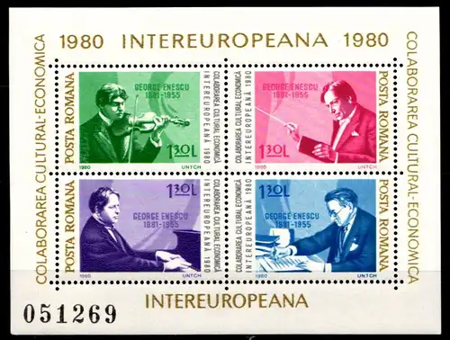Rumänien Block 169 postfrisch #GZ161