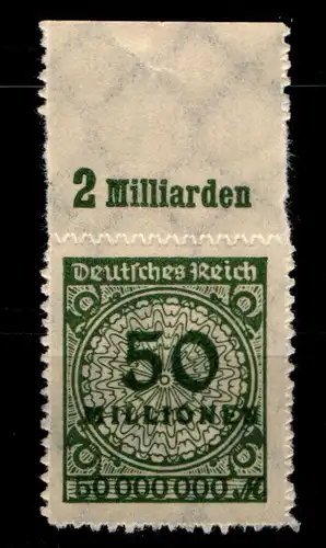 Deutsches Reich 321 BPaOR postfrisch Platte A #GS670