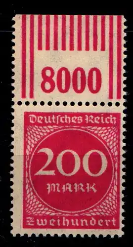 Deutsches Reich 269WOR postfrisch 2/9/2 #GS698