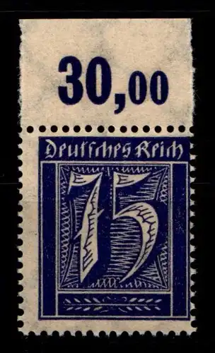 Deutsches Reich 185POR postfrisch #GS750