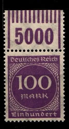 Deutsches Reich 268WOR postfrisch #GS494