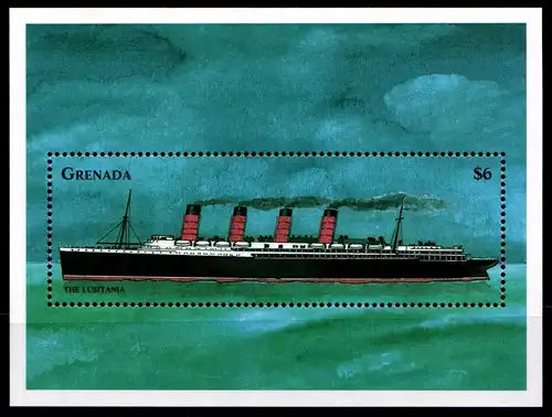 Grenada Block 485 mit 3675 postfrisch Schifffahrt #GW049