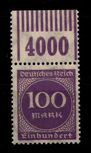 Deutsches Reich 268WOR postfrisch 1/11/1 #GS823