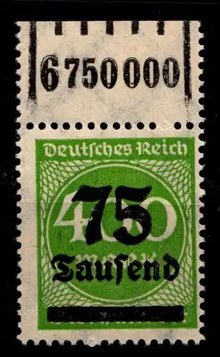 Deutsches Reich 287W OR postfrisch 1/5/1 #GX521
