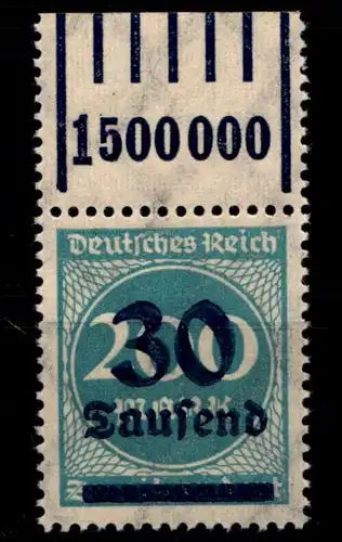 Deutsches Reich 285WOR 1/5/1 postfrisch #GS570