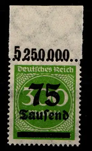 Deutsches Reich 286POR postfrisch #GS580