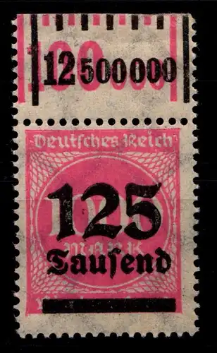 Deutsches Reich 291W OR postfrisch 1/11/1 - 1/5/1 #GX571