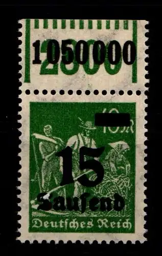 Deutsches Reich 279bWOR 1/11/1 postfrisch #GS542