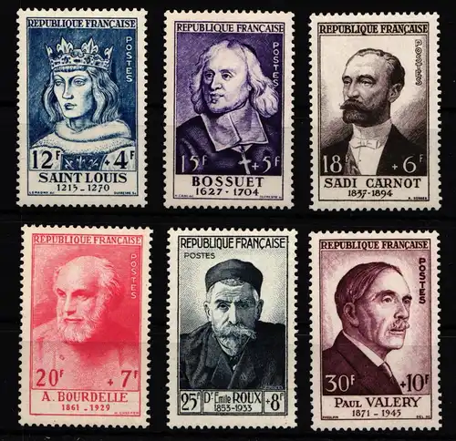 Frankreich 1015-1020 postfrisch #GU060