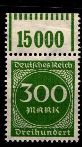 Deutsches Reich 270WOR postfrisch 1/11/1 #GS701