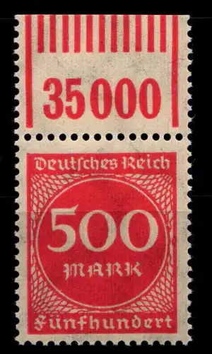 Deutsches Reich 272W OR postfrisch 1/11/1 #GX208