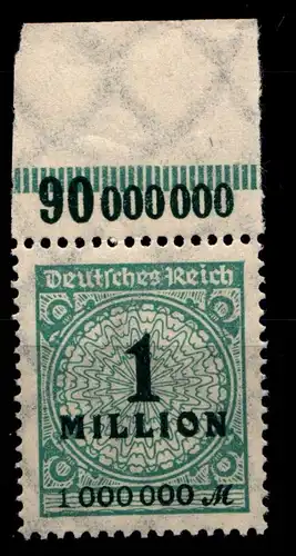 Deutsches Reich 314AP OR postfrisch Platte B #GX659