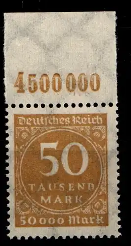 Deutsches Reich 275aPOR postfrisch #GS716