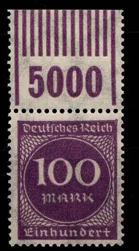 Deutsches Reich 268W OR postfrisch 1/11/1 #GS986