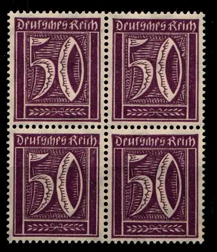 Deutsches Reich 183 postfrisch 4er Block #GS740