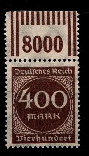 Deutsches Reich 271W OR postfrisch 2/9/2 #GX207