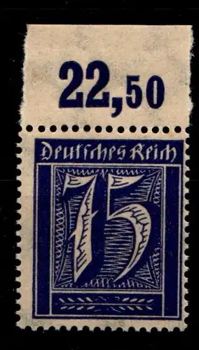 Deutsches Reich 185POR postfrisch #GS744