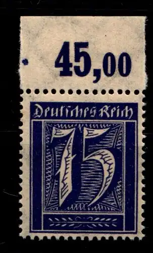 Deutsches Reich 185POR postfrisch #GS754