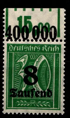 Deutsches Reich 278W OR postfrisch 1/5/1 #GX234