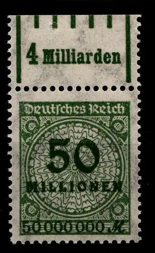 Deutsches Reich 321AW OR postfrisch -/ - 1/5/1 #GX754