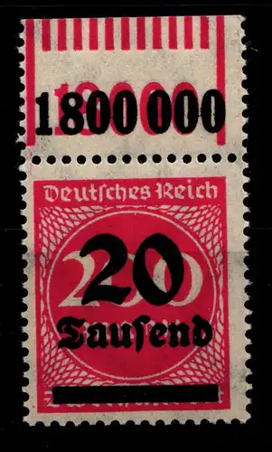 Deutsches Reich 282W OR postfrisch 1/11/1 #GX285