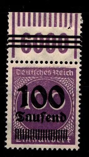 Deutsches Reich 289bW OR postfrisch OPD H München, 1/11/1 #GS861