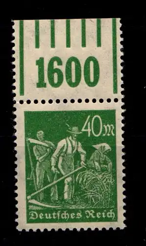 Deutsches Reich 244WOR postfrisch 1/5/1 #GS811