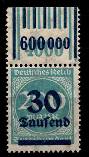 Deutsches Reich 285W OR postfrisch 2/9/2 - /1/5/1 #GX327