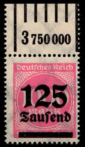 Deutsches Reich 291aW OR postfrisch 1/5/1 #GS892