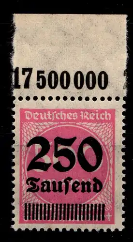 Deutsches Reich 295P OR postfrisch #GX582