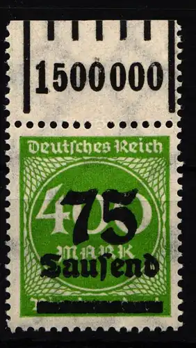 Deutsches Reich 287W OR postfrisch 1/5/1 #GX507