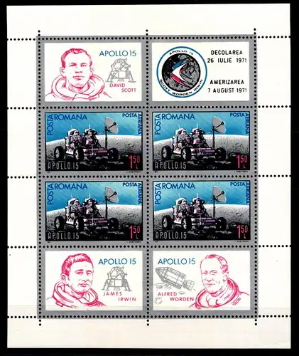 Rumänien Block 88 postfrisch #GZ108