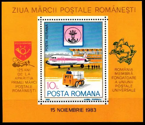 Rumänien Block 195 postfrisch #GZ136