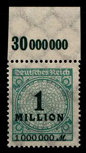 Deutsches Reich 314AP OR postfrisch Platte A #GX647