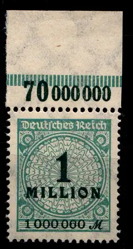 Deutsches Reich 314AP OR postfrisch Platte B #GX657