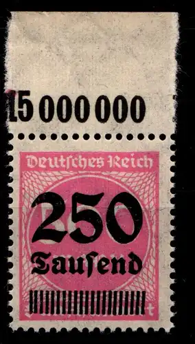 Deutsches Reich 295P OR postfrisch #GX578