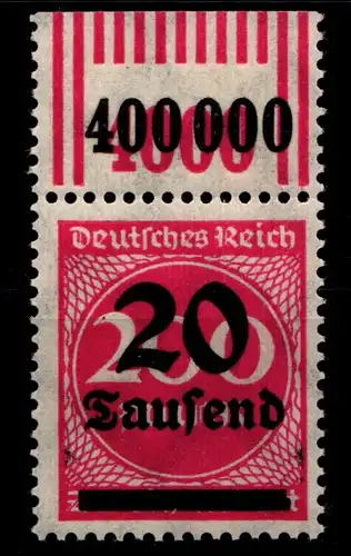 Deutsches Reich 282W OR postfrisch 2/9/2 #GX290