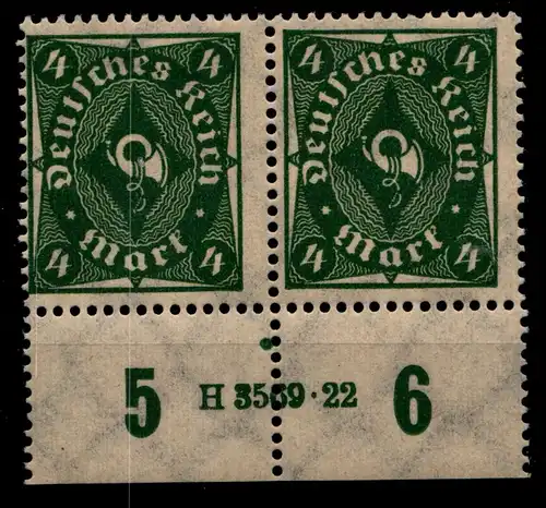 Deutsches Reich 226HAN postfrisch H3569 22 #HA030