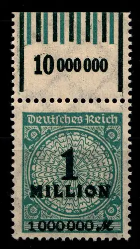 Deutsches Reich 314AW OR postfrisch 0/6/0 - 1/5/1 #GX663