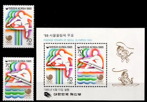 Korea Süd 1410-1411, Block 504 postfrisch #GZ392